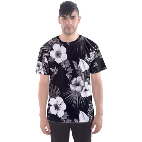 Tropical Pattern Men s Sports Mesh Tee by Valentinaart