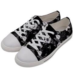 Tropical Pattern Women s Low Top Canvas Sneakers by Valentinaart