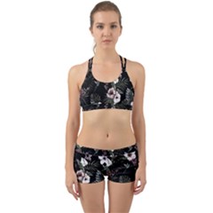 Tropical Pattern Back Web Gym Set by Valentinaart