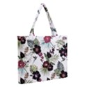 Tropical pattern Zipper Medium Tote Bag View2