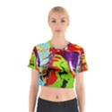 Untitled Island 5 Cotton Crop Top View1