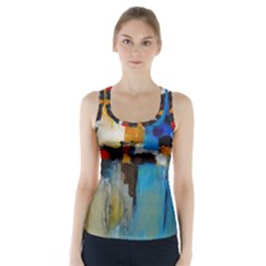 Abstract Racer Back Sports Top by consciouslyliving