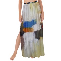 Abstract Maxi Chiffon Tie-up Sarong