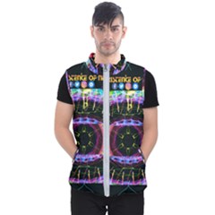 Social Media Rave Leggings Men s Puffer Vest by TheExistenceOfNeon2018