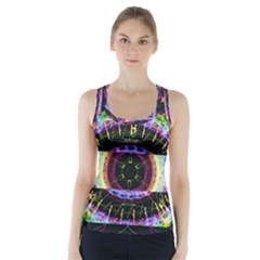 Social Media Rave Apparel Racer Back Sports Top