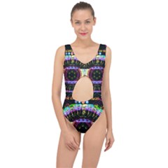 Social Media Rave Apparel Center Cut Out Swimsuit by TheExistenceOfNeon2018