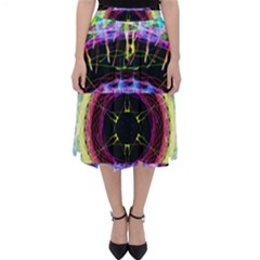 The Existence Of Neon Folding Skater Skirt by TheExistenceOfNeon2018