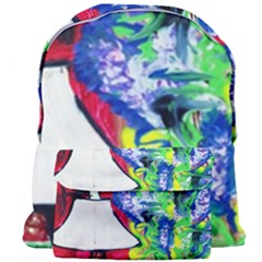 Lilac, Lamp And Curtain Window 2 Giant Full Print Backpack by bestdesignintheworld