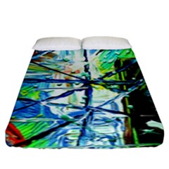 Depression 1 Fitted Sheet (king Size) by bestdesignintheworld