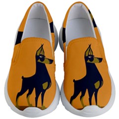 Illustration Silhouette Art Mammals Kid s Lightweight Slip Ons