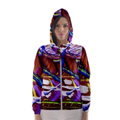 Depression 3 Hooded Windbreaker (women) by bestdesignintheworld