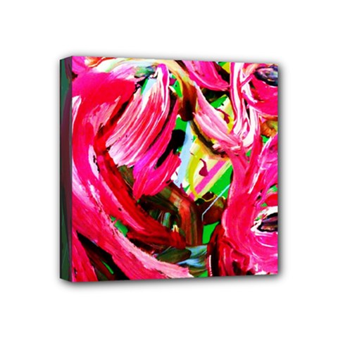 Flamingo   Child Of Dawn 5 Mini Canvas 4  X 4  by bestdesignintheworld