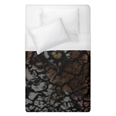 Earth Texture Tiger Shades Duvet Cover (single Size) by LoolyElzayat