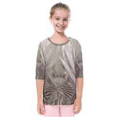 Cut Crystal Kids  Quarter Sleeve Raglan Tee