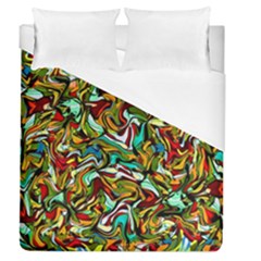 Artwork By Patrick-colorful-46 Duvet Cover (queen Size) by ArtworkByPatrick