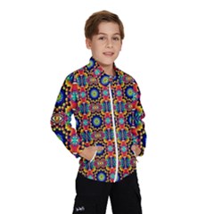 ARTWORK BY PATRICK-COLORFUL-47.1 Windbreaker (Kids)