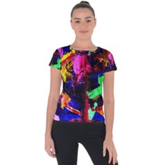 Global Warming 1 Short Sleeve Sports Top  by bestdesignintheworld