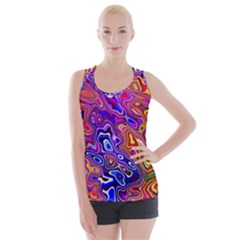 Colorful Texture                                     Criss Cross Back Tank Top