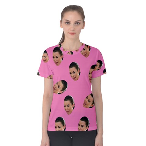 Crying Kim Kardashian Women s Cotton Tee by Valentinaart