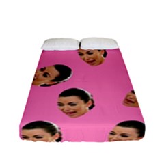 Crying Kim Kardashian Fitted Sheet (full/ Double Size) by Valentinaart