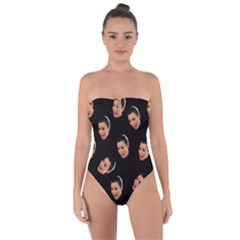 Crying Kim Kardashian Tie Back One Piece Swimsuit by Valentinaart