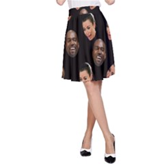 Crying Kim Kardashian A-line Skirt