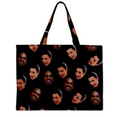 Crying Kim Kardashian Zipper Mini Tote Bag by Valentinaart