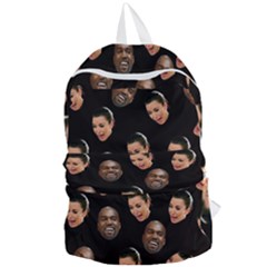Crying Kim Kardashian Foldable Lightweight Backpack by Valentinaart