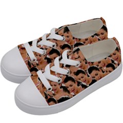 Crying Kim Kardashian Kids  Low Top Canvas Sneakers by Valentinaart