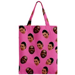 Crying Kim Kardashian Zipper Classic Tote Bag by Valentinaart