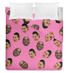 Crying Kim Kardashian Duvet Cover Double Side (queen Size) by Valentinaart