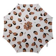 Crying Kim Kardashian Hook Handle Umbrellas (small) by Valentinaart