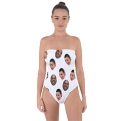 Crying Kim Kardashian Tie Back One Piece Swimsuit by Valentinaart