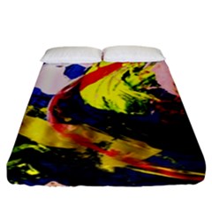 Global Warming 2 Fitted Sheet (king Size) by bestdesignintheworld