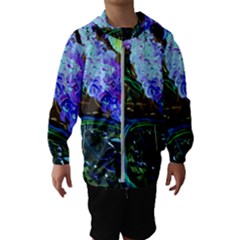 Lilac And Lillies 1 Hooded Windbreaker (kids) by bestdesignintheworld