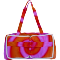 Swirl Orange Pink Abstract Multi Function Bag	 by BrightVibesDesign