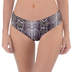 Snake Skin Reversible Classic Bikini Bottoms