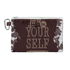 Encourage Motivation Tackle Things Canvas Cosmetic Bag (large)