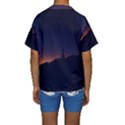 Nature Night Colorful Landscape Kids  Short Sleeve Swimwear View2