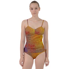 Colors Modern Contemporary Graphic Sweetheart Tankini Set