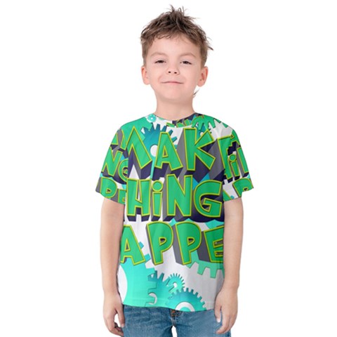 Gears Gear Interaction Act Do Kids  Cotton Tee by Sapixe