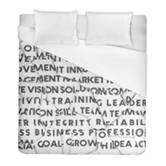 Success Business Professional Duvet Cover (full/ Double Size) by Sapixe