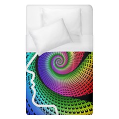 Head Spiral Self Confidence Duvet Cover (single Size) by Sapixe