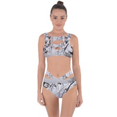 Tree Nature Landscape Bandaged Up Bikini Set  by Sapixe