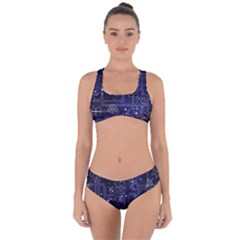 Networks Internet Social Criss Cross Bikini Set