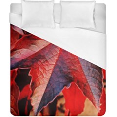 Wine Partner Wild Vine Leaves Plant Duvet Cover (California King Size)