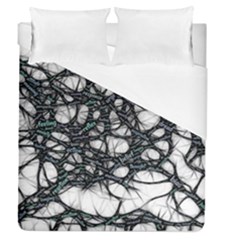 Mindset Neuroscience Thoughts Duvet Cover (queen Size)