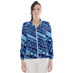 Mobile Phone Smartphone App Windbreaker (women)