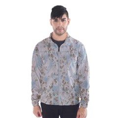 Background Texture Motive Paper Windbreaker (men)