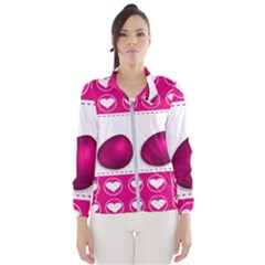 Love Celebration Easter Hearts Windbreaker (women)